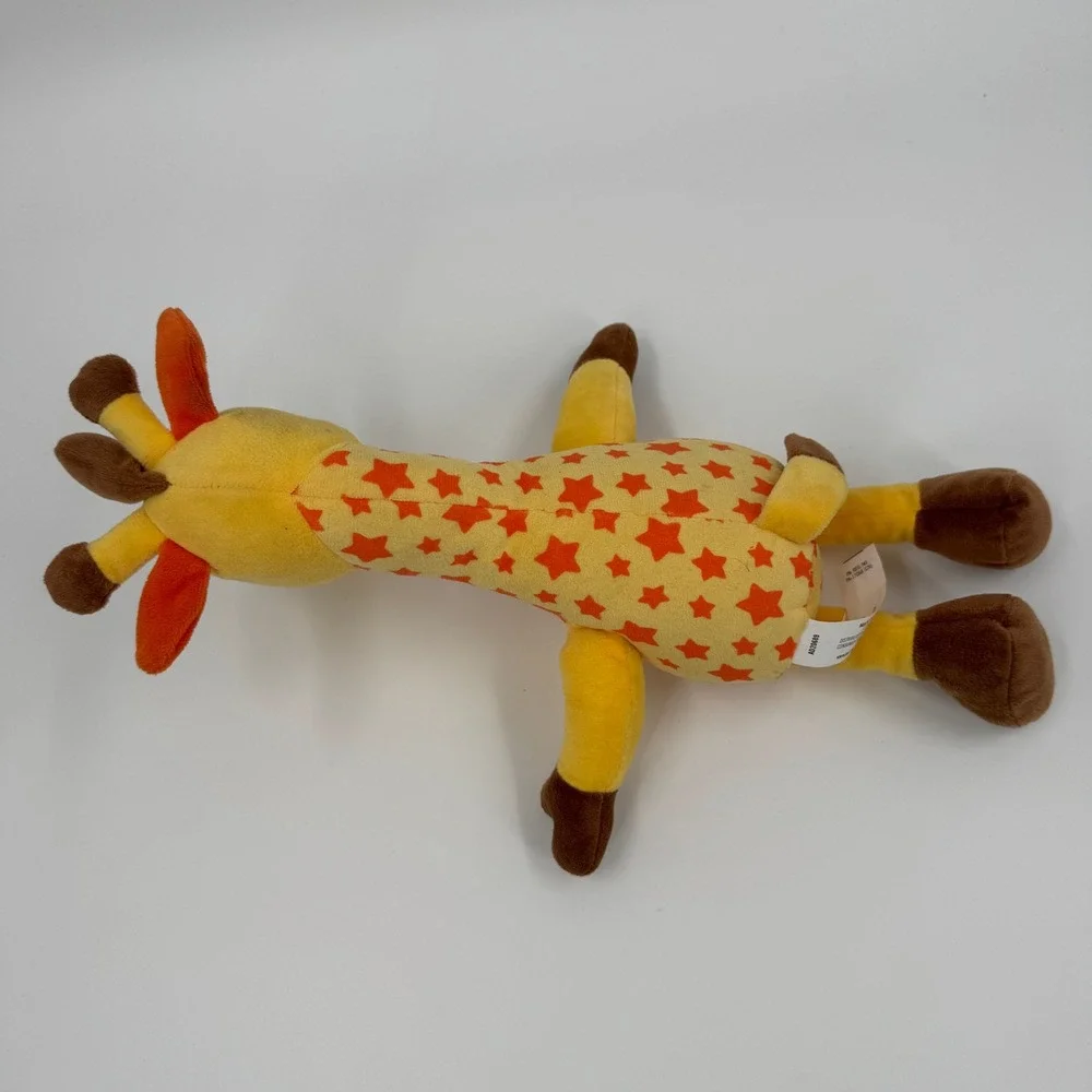 Geoffrey the Giraffe Plush‎ Toy Stuffed Animal Yellow Star Pattern Soft